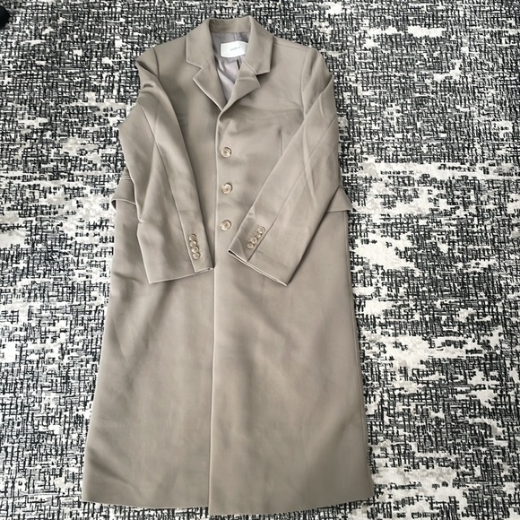 Korean brand - NILBY P Spring Jacoat_Greige - Picture 10 of 10